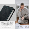 Spigen Screen Protector Flex iD Solid (1 pc) + Glas.tR Optik black (1 pc) Set