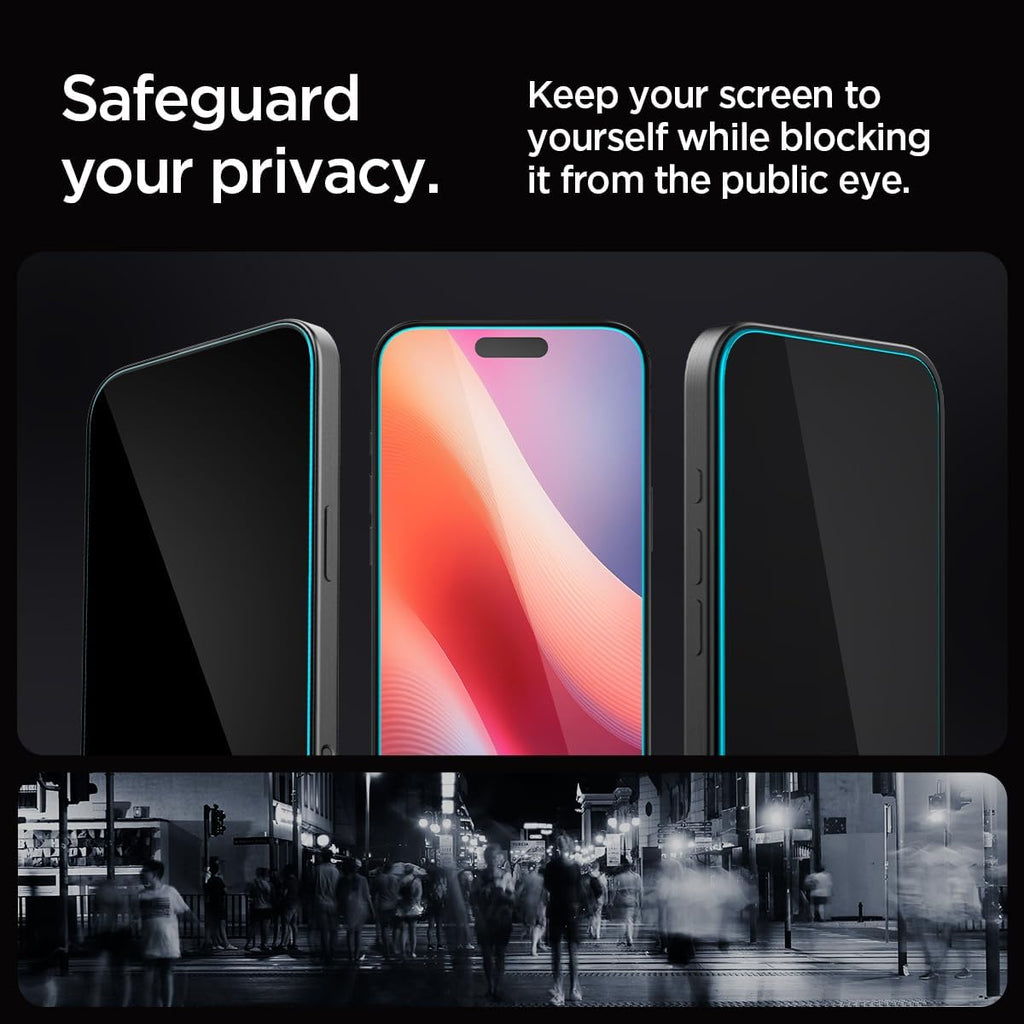 Spigen Screen Protector GLAS.tR EZ FIT (Privacy)