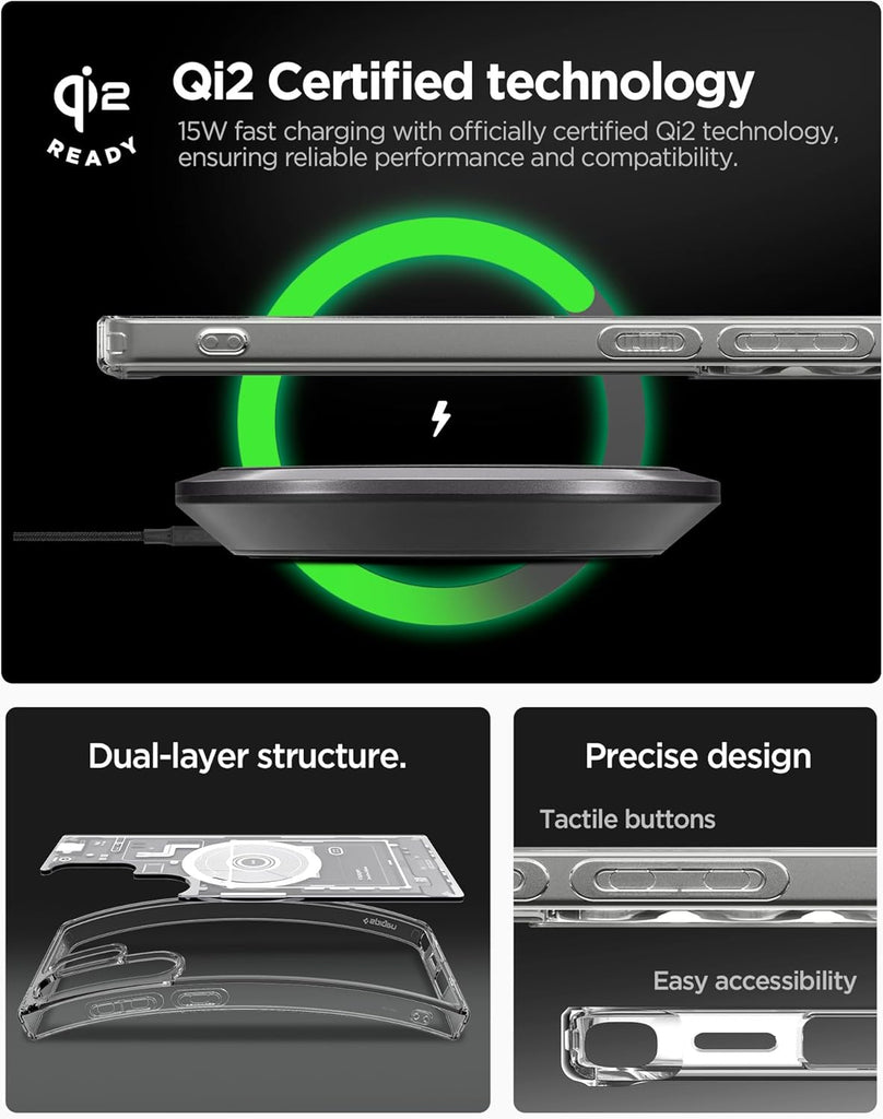 Spigen Ultra Hybrid Zero One MagFit (MagFit + Qi2 Ready) case