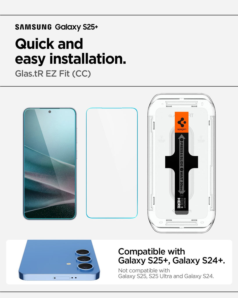 Spigen Screen Protector GLAS.tR EZ FIT (2pc)