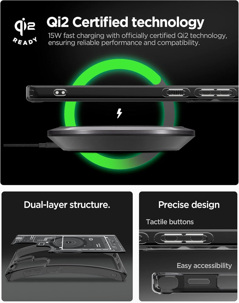 Spigen Ultra Hybrid Zero One MagFit (MagFit + Qi2 Ready) case