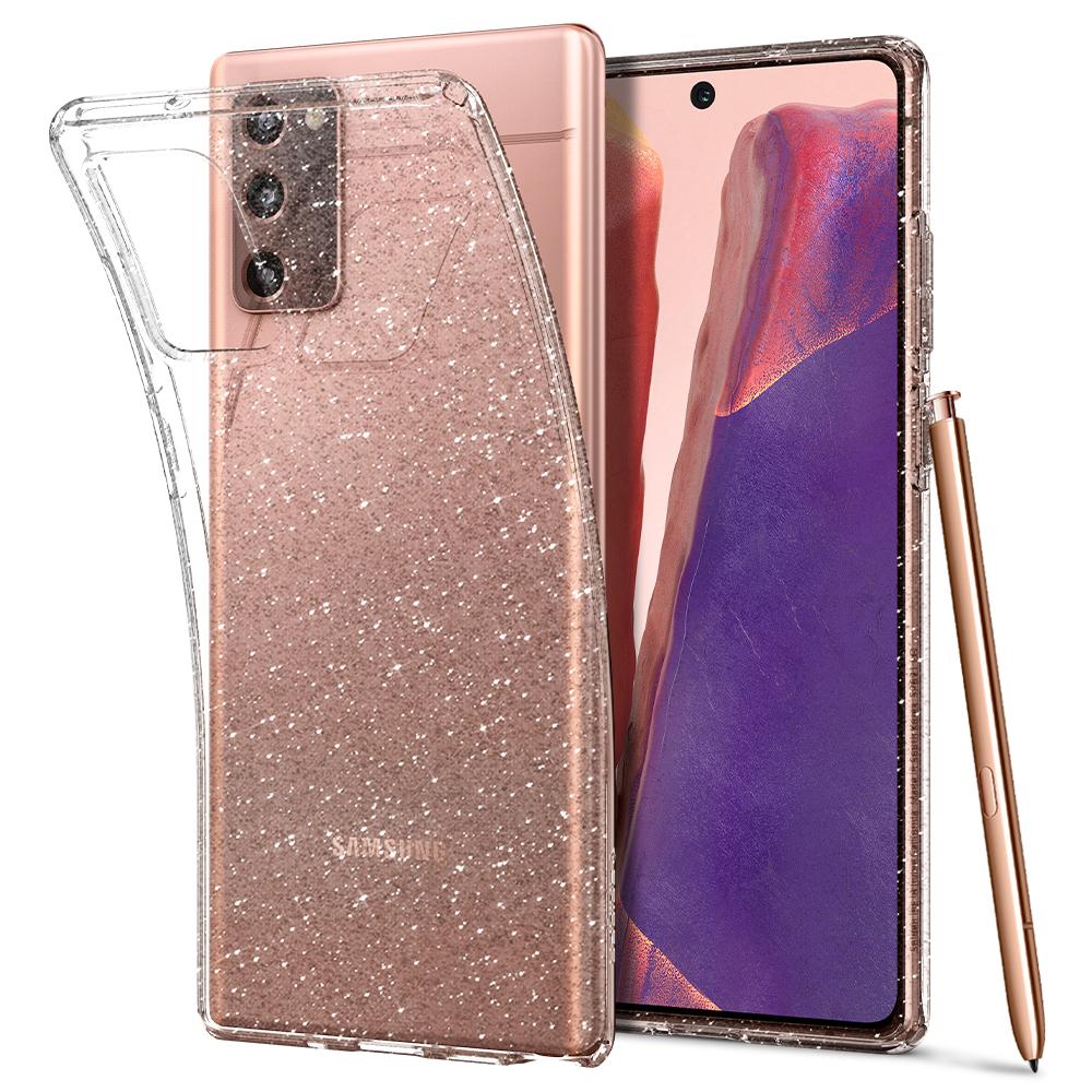 Spigen Galaxy Note 20 Liquid Crystal Glitter Case Keep In Case Store