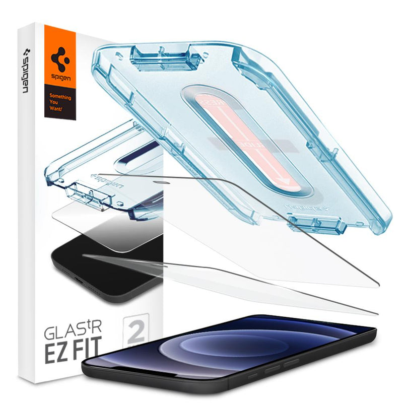 Spigen iPhone 12 iPhone 12 Pro Screen Protector EZ FIT