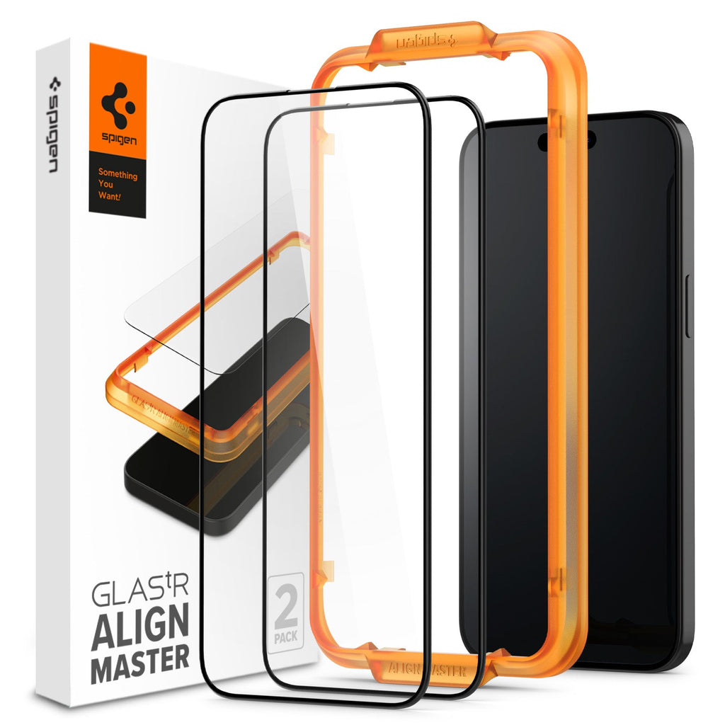 Spigen Screen Protector AlignMaster GLAS.tR Full Coverage (2pc)